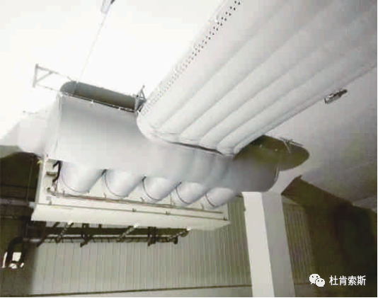 j9游戏索斯柔性风管利用在冷库