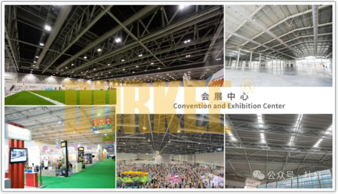 j9游戏柔性风管利用在会展中心